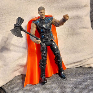 Marvel Thor Action Figure - Black and Orange